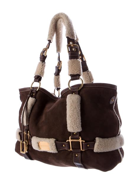 shearling bags for women.